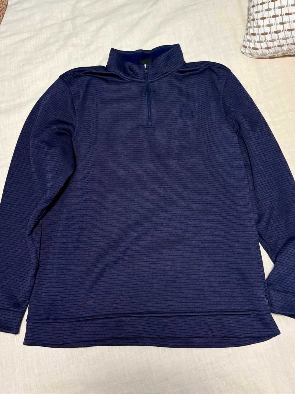 Under Armour Golf Navy Half-Zip Sweater